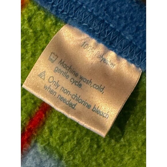 Winnie The Pooh & Piglet Nursery Baby Crib Blanket 56.5" x 39.5" Fleece Flannel - Picture 4 of 7